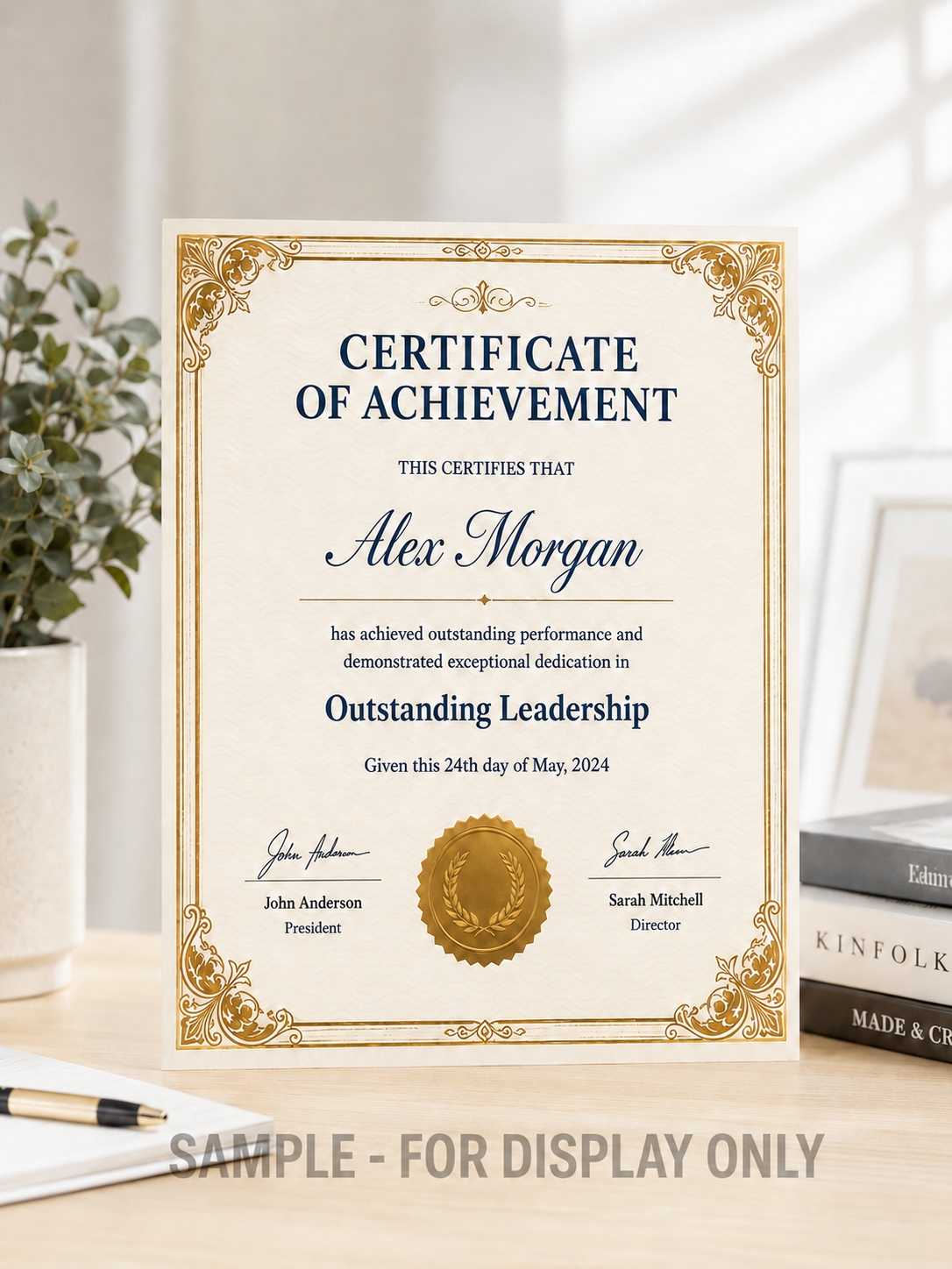 Custom Certificate Design - Image 2