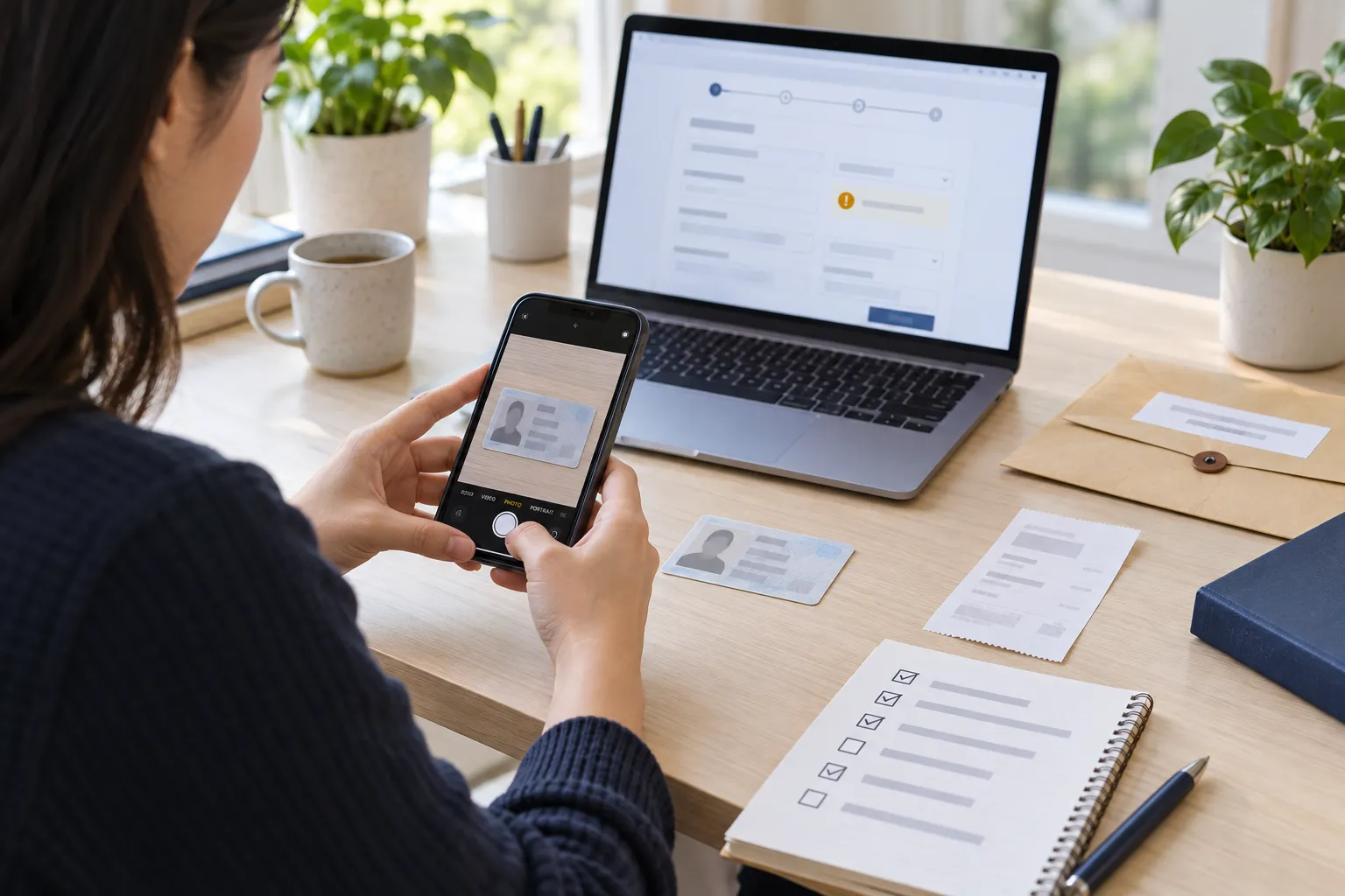 Graduate correcting identification details in a replacement degree certificate application